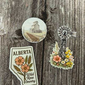 Alberta Prairie Sticker Bunfle